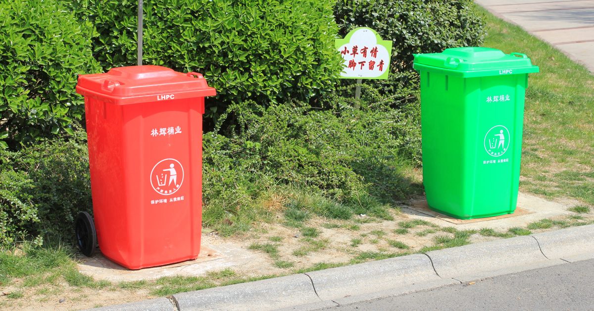 環(huán)衛(wèi)垃圾桶應用